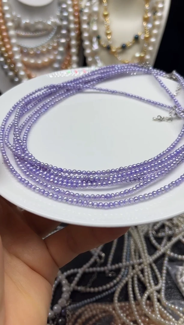 淡水珍珠未镶嵌颈饰多人