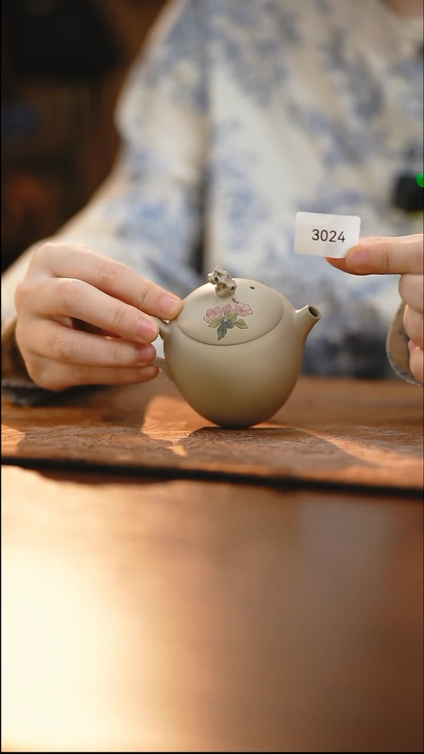 雲梦茶器紫陶茶壶3024