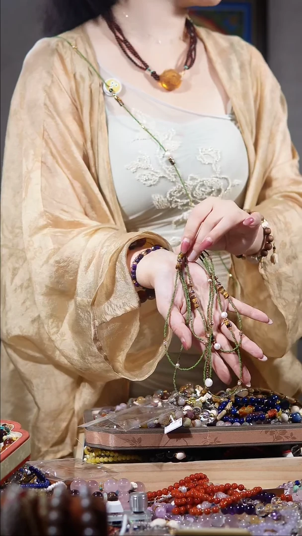 发晶手链银S925镶嵌多宝项链斜跨