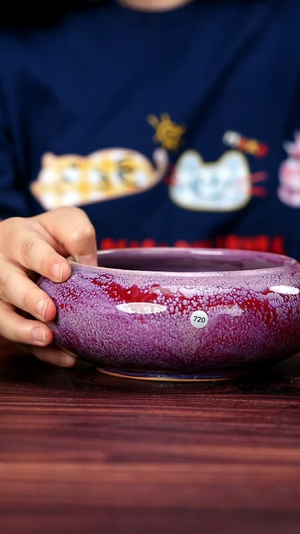 杯子720#白露伟一级品原矿钧瓷建水