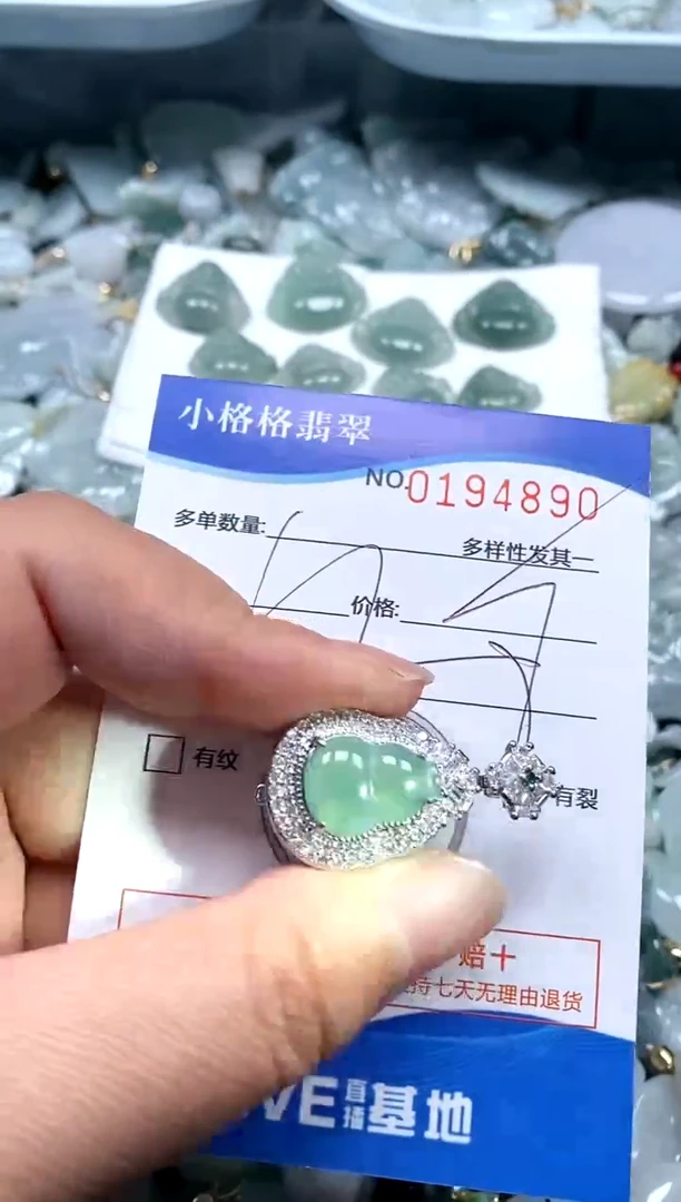 【闪购商品】翡翠颈饰未镶嵌闪购商品0194890