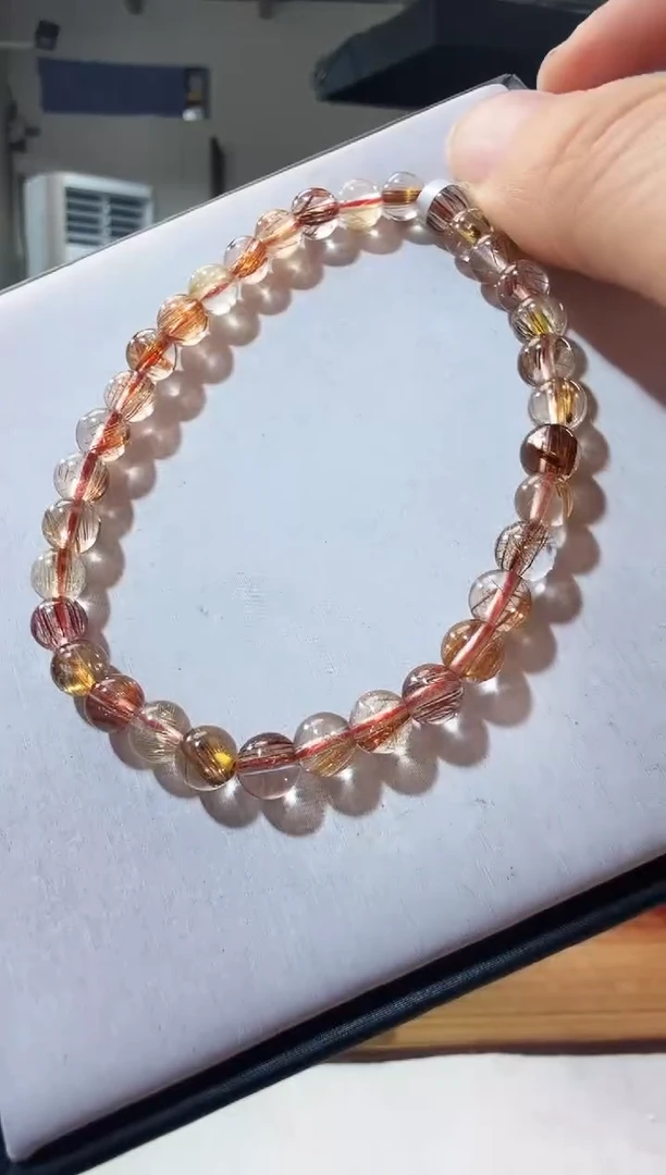 未镶嵌手链水晶优0372 约5mm 多样性发一件