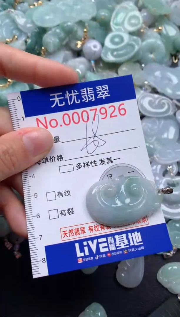 颈饰未镶嵌翡翠7926