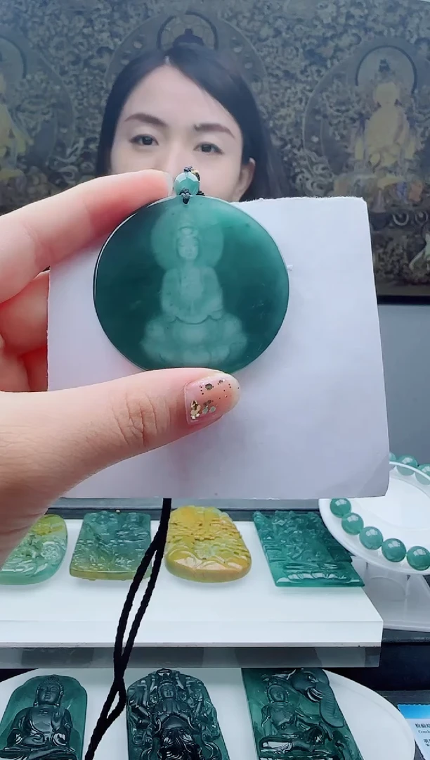 颈饰未镶嵌翡翠多样性随机发其一