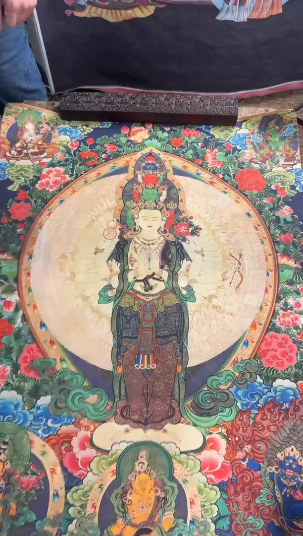 装裱画澄空梵像高端精选链接W9961