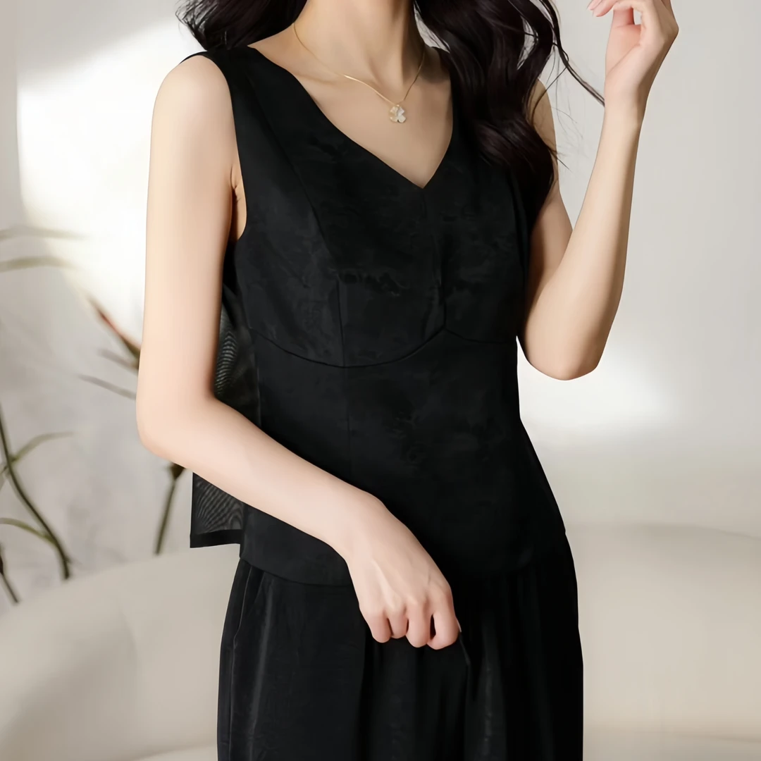 【奥兰多多&杨子家轻奢定制】背心8012