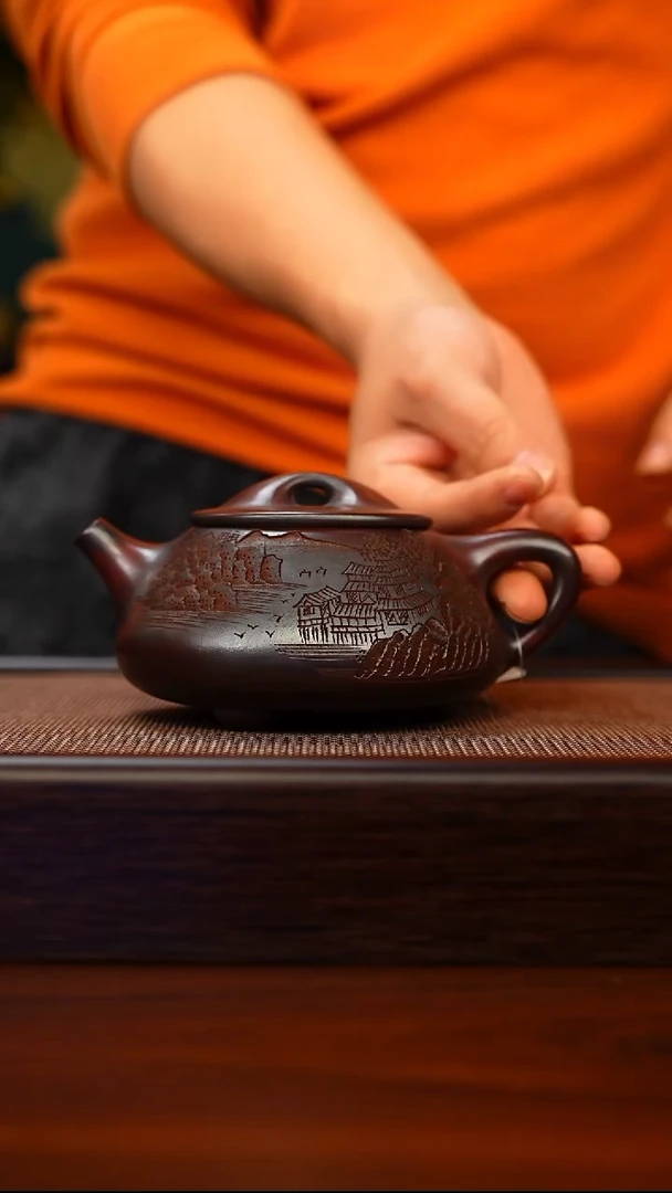 茶壶紫砂原矿紫砂手工茶壶