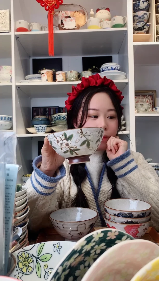 【闪购商品】钛合金日本进口山茶花大号米饭碗