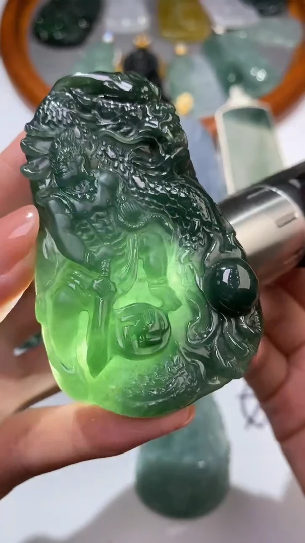 未镶嵌挂件翡翠胡****g01