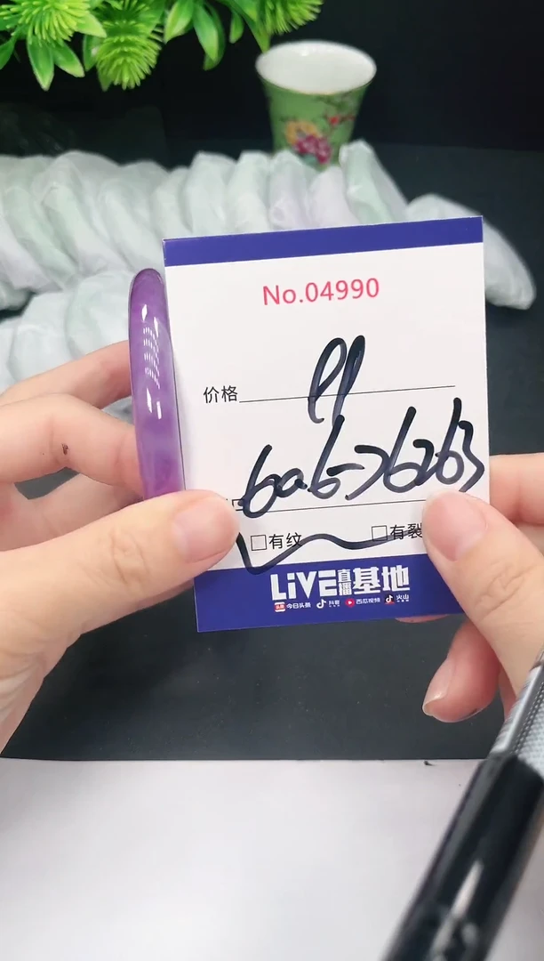 未镶嵌手镯翡翠4990