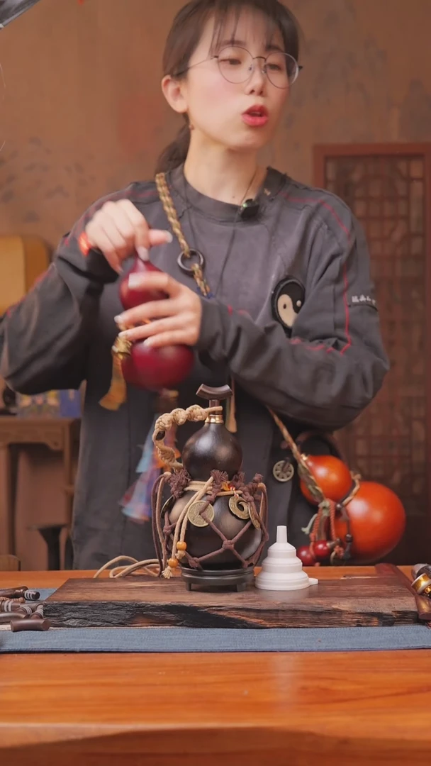 539号链接精品大漆葫芦现货现发[一物一拍]