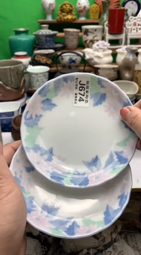 【闪购商品】盖碗海外回流瓷器