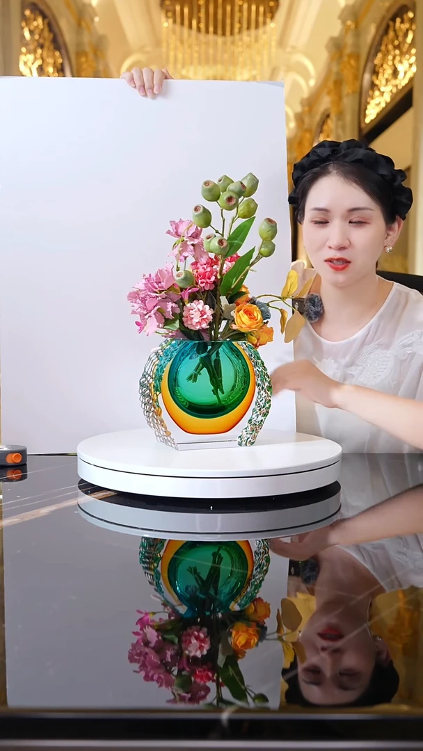 摆件AJ1010087琉璃艺术香薰瓶