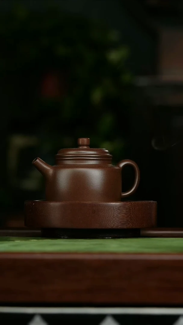 茶壶紫砂w17德中紫泥