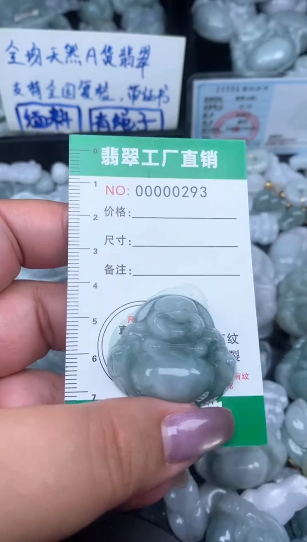 翡翠未镶嵌颈饰天然A货翡翠0293
