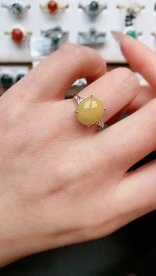 【闪购商品】翡翠戒指银S925镶嵌.....