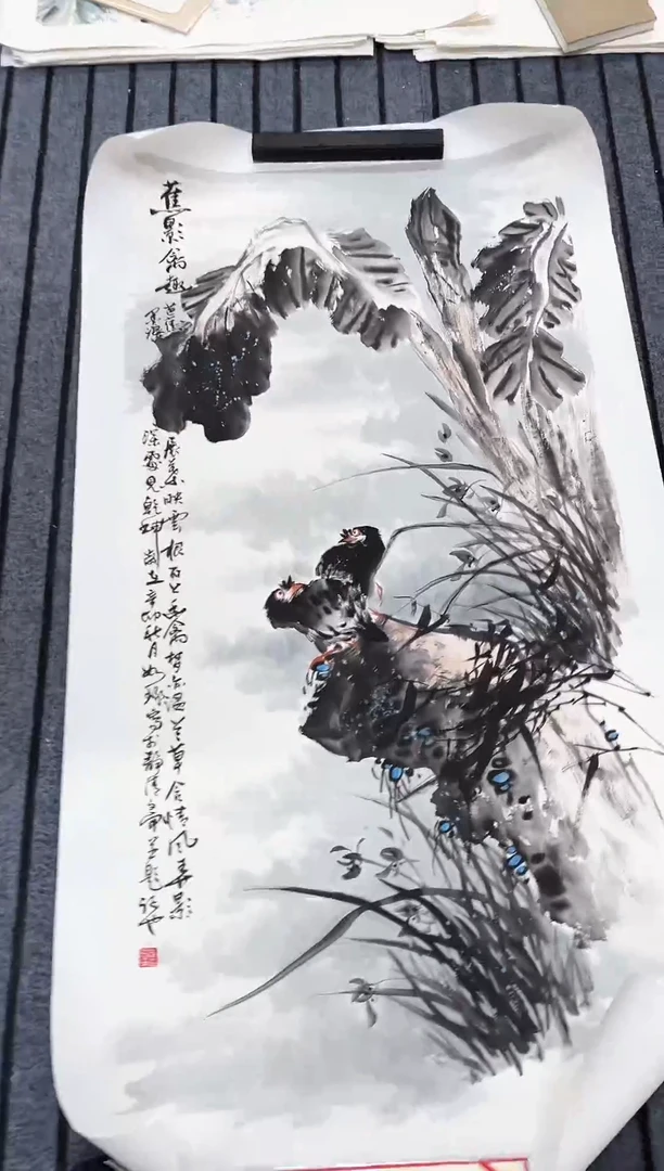 精品国画花鸟作品