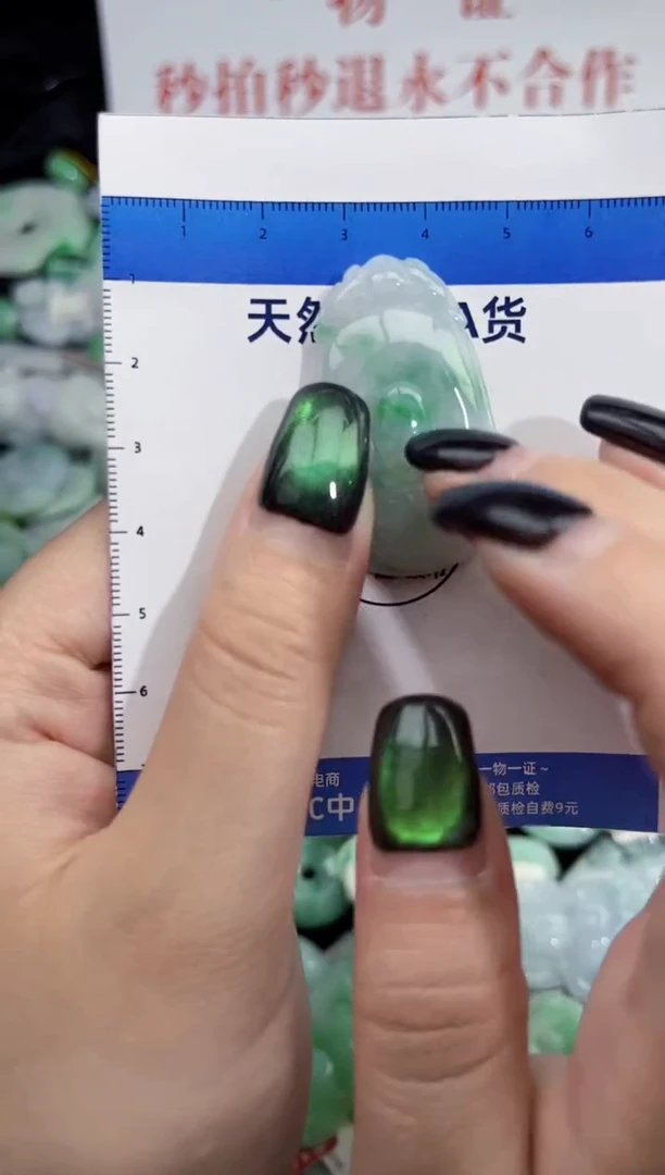 颈饰未镶嵌翡翠翡翠A货