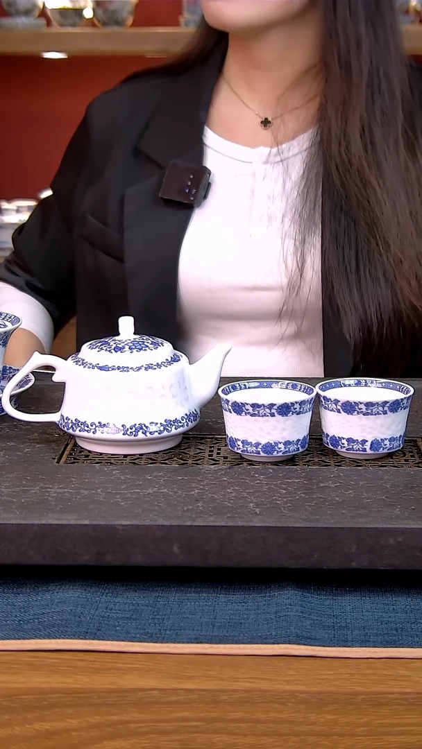 简装家用款3件套 白瓷陶瓷茶具