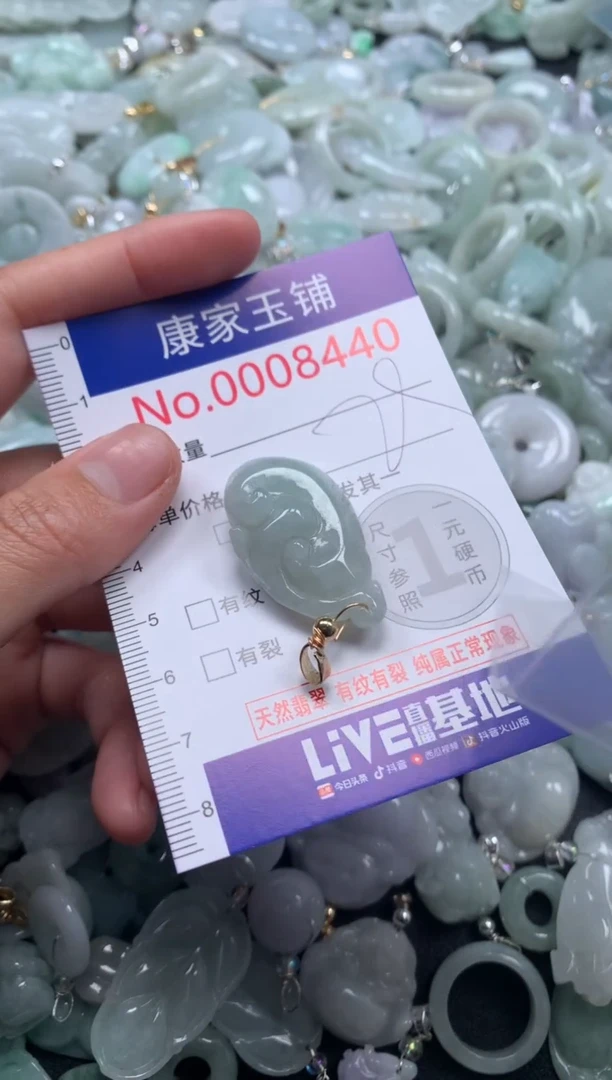 颈饰未镶嵌翡翠8440