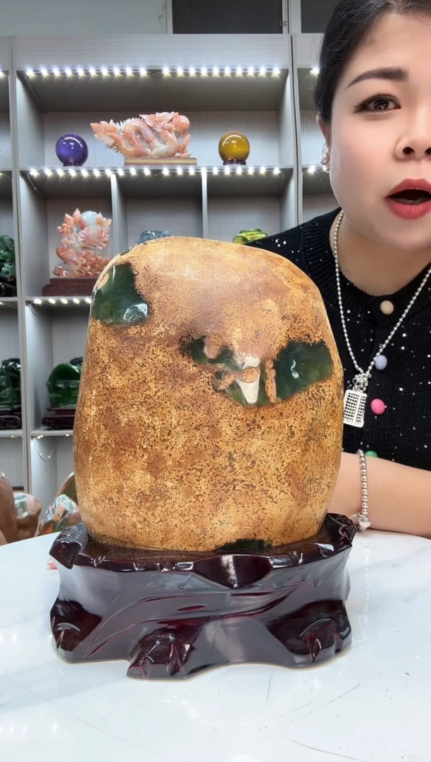 石材家居摆件博古架