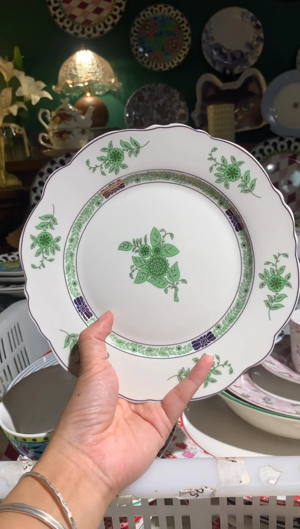 瓷陶瓷原单CC038餐具1个