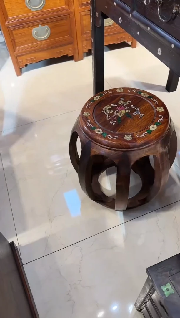 【闪购商品】木木艺喜鹊登梅鼓凳550.888