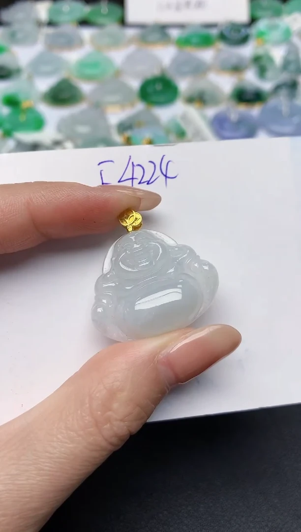 颈饰未镶嵌翡翠天然缅甸A货翡翠百元以上9元证书费自理