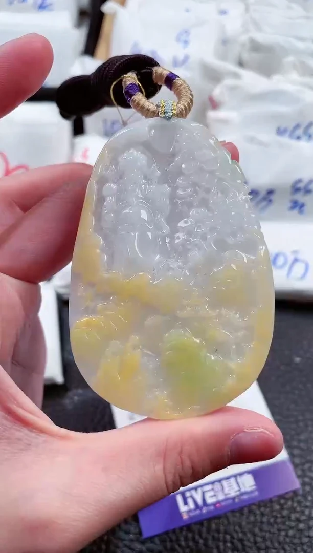 【闪购商品】翡翠颈饰未镶嵌00006409