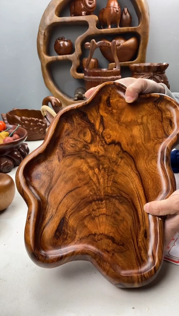 香樟木A46异形干泡/尺寸32*22*4