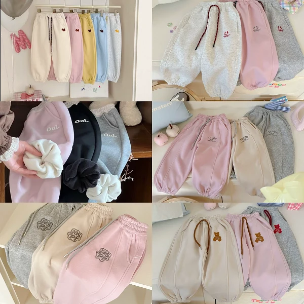 福袋款！春秋款男女童福利卫裤随机发！