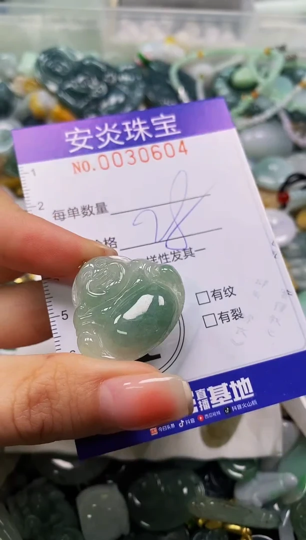 颈饰未镶嵌翡翠闪购0030604