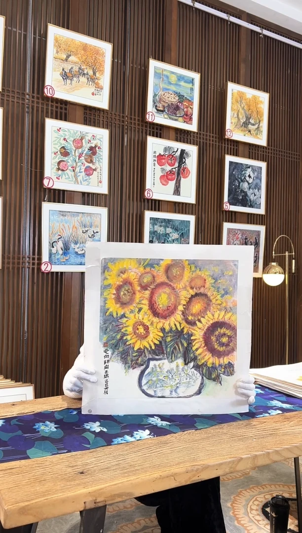 版画耿玉琨名章限量版画S