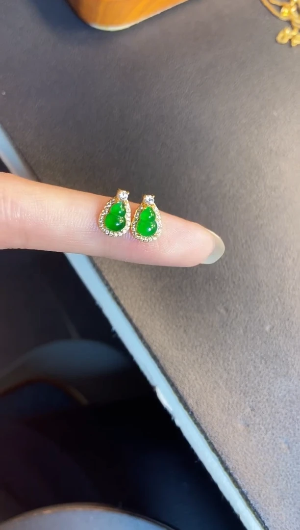 吊坠(不含链)银S925镶嵌翡翠1