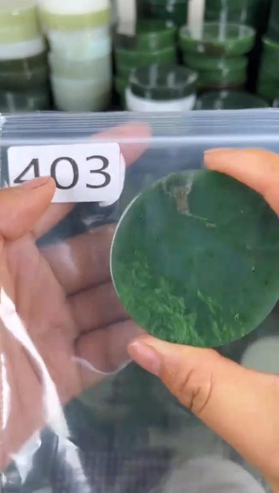 和田玉未镶嵌珠宝半成品镯芯