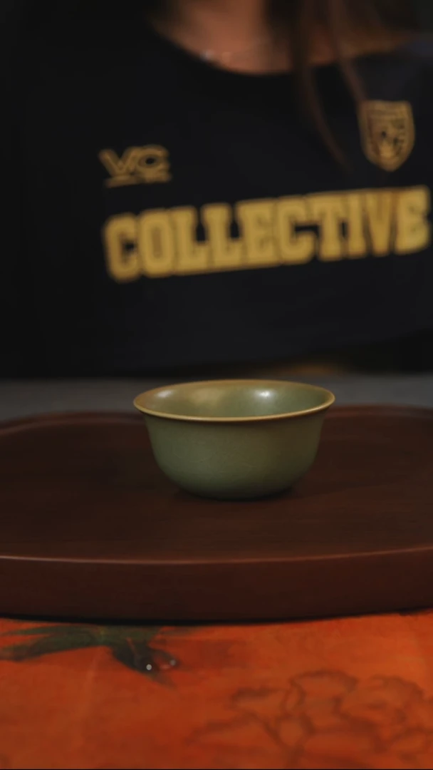 杯子鸡缸 柴烧全品一级 汝州原产地原矿仿古老釉