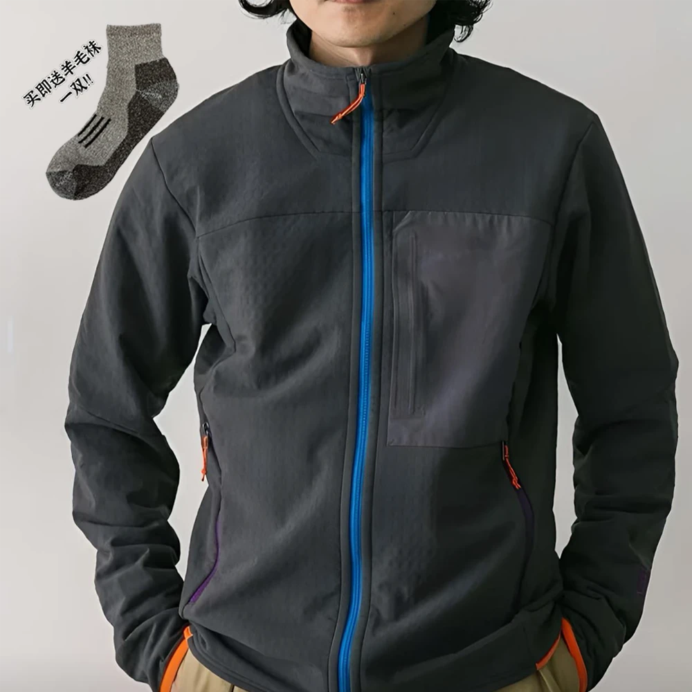 ReMake "立领R2抓绒衣” techface保暖锁温云朵绒 可外穿可中间层