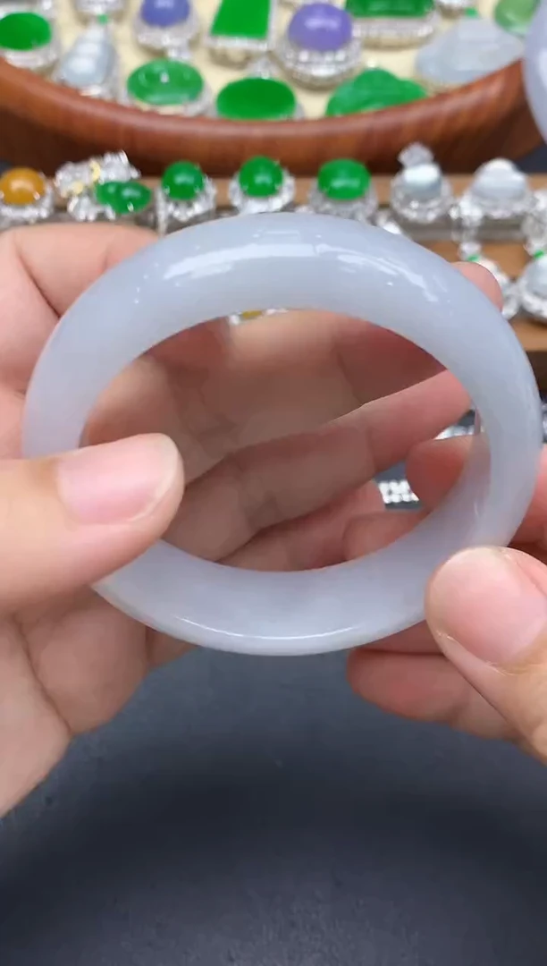 未镶嵌手镯翡翠121-中国好珍宝