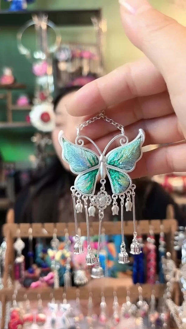 织绣彩云南阁非遗老绣672