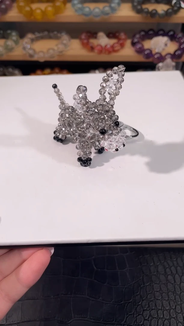 水晶手链未镶嵌驴钥匙扣多样性发一