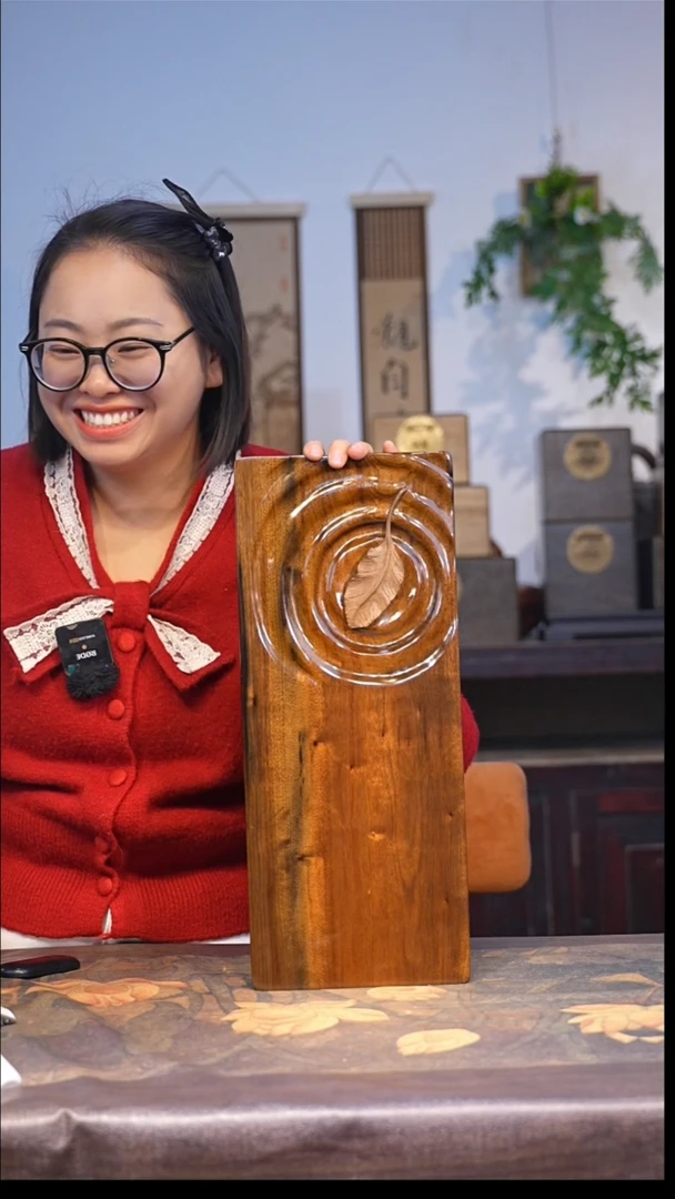 金丝楠小叶桢楠满花茶盘 【12】