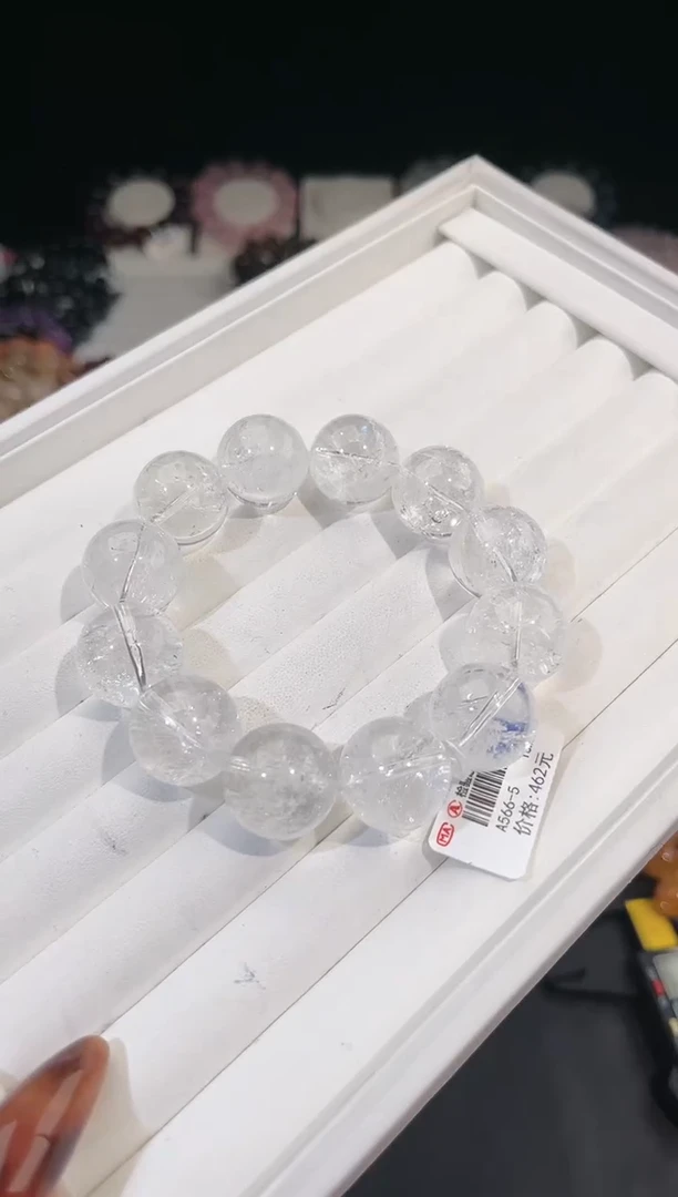 【闪购商品】水晶手链未镶嵌多样性发一利姆利亚18mm