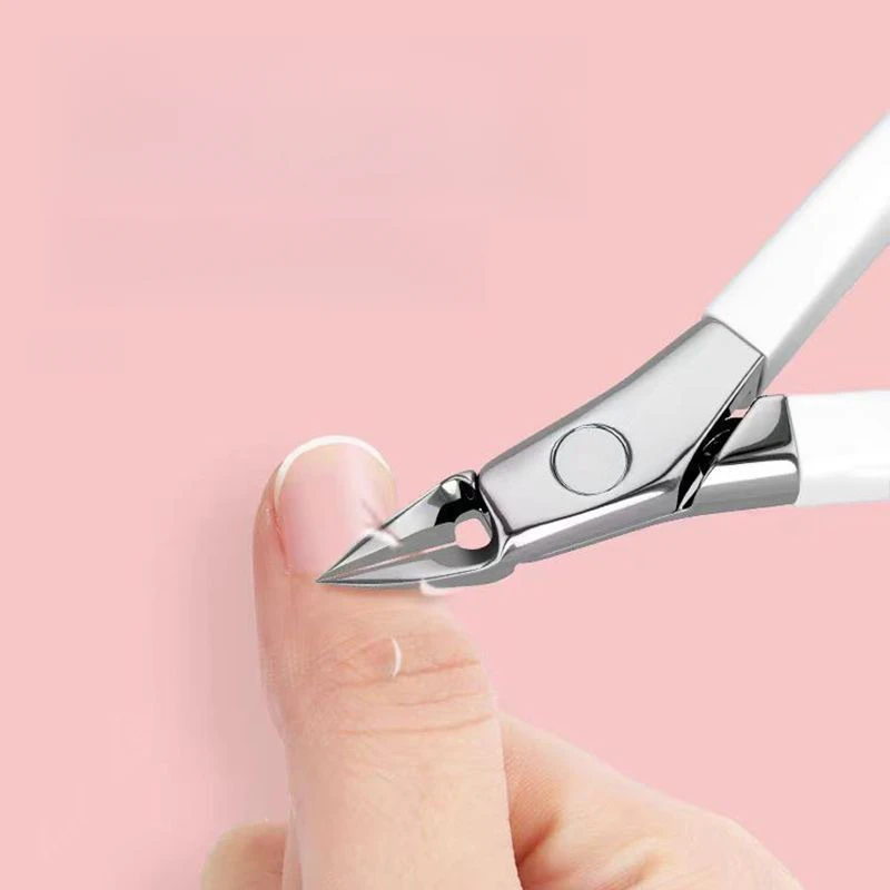 新爆款死皮剪美甲店专用不锈钢鹰嘴指甲钳去角质推倒刺修手指甲