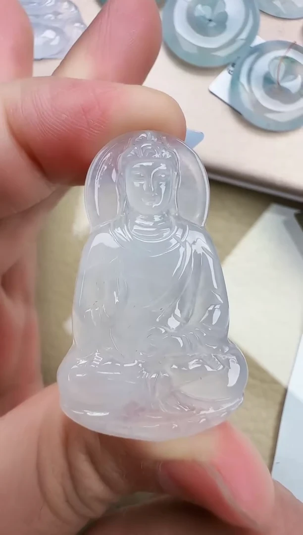 翡翠未镶嵌颈饰缅甸天然翡翠A货