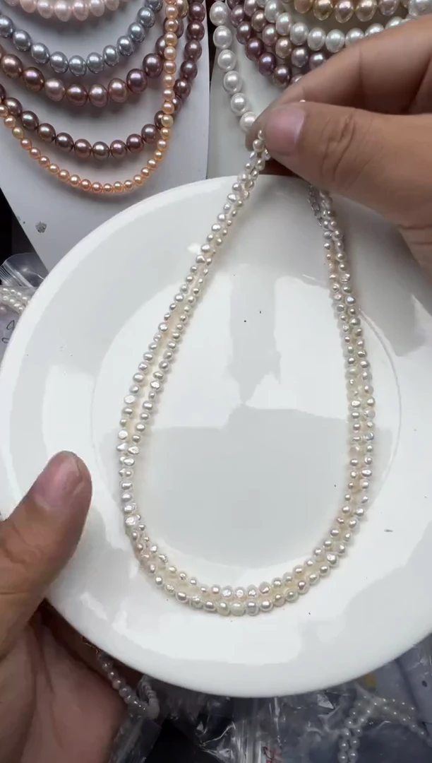 淡水珍珠未镶嵌颈饰1