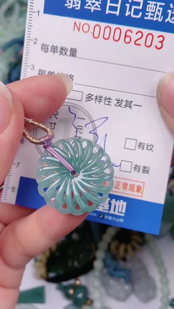 【闪购商品】翡翠颈饰未镶嵌00006203