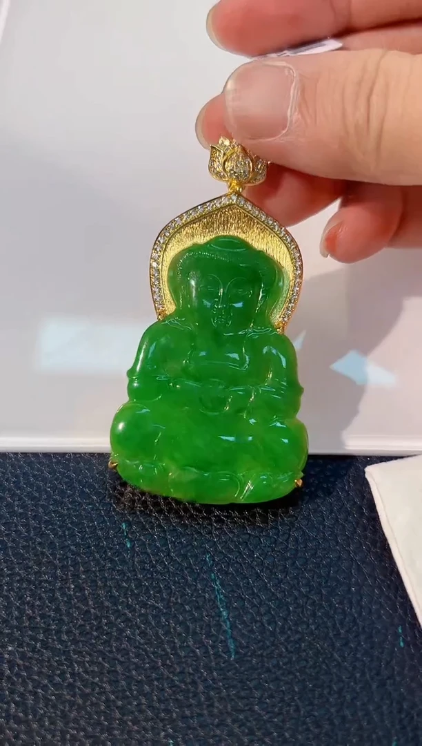 颈饰未镶嵌翡翠 缅料A货/支持复检/一件