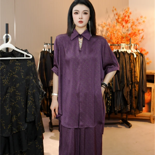 春款上新【冬晚 】时尚上档次洋气高档上衣裤子套装-3232#