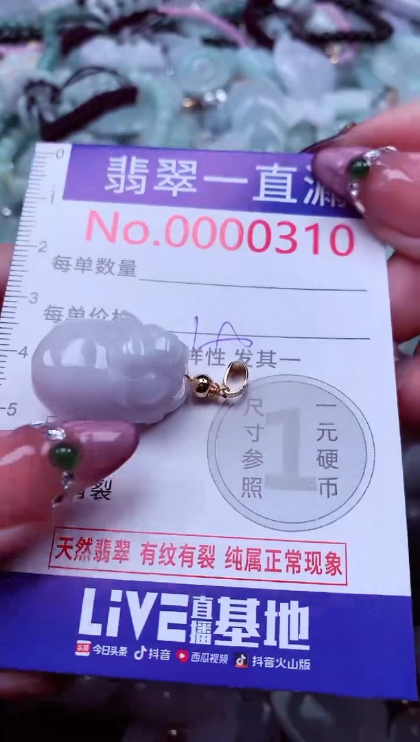 颈饰未镶嵌翡翠310