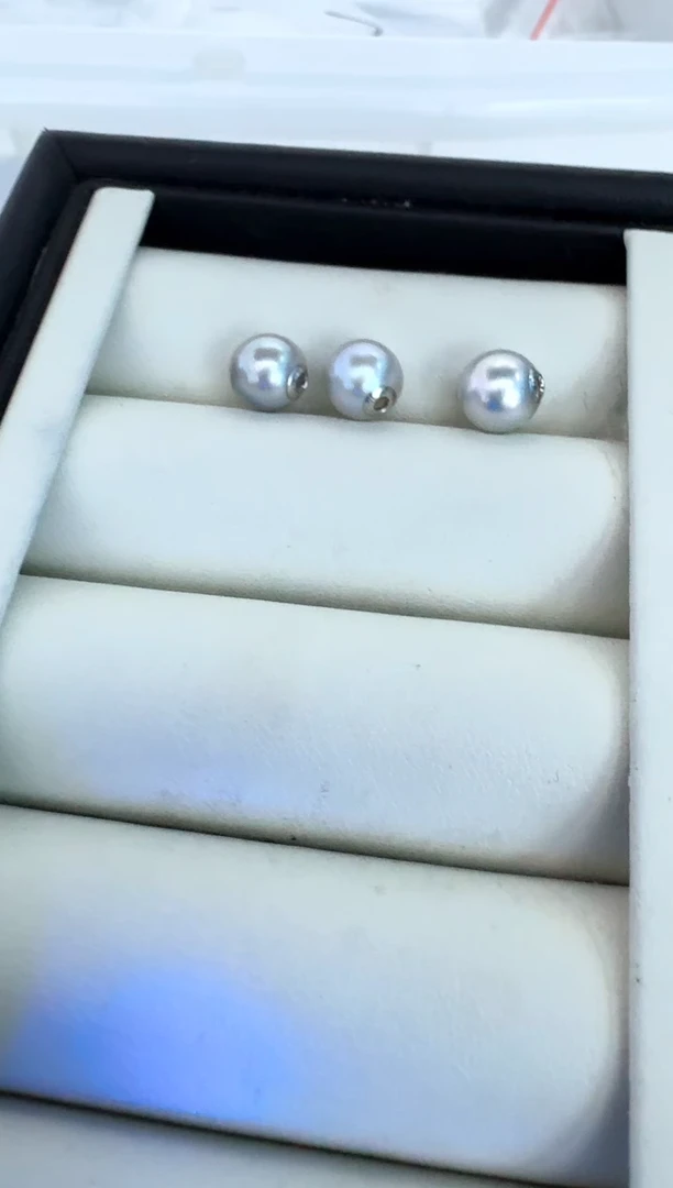 【闪购商品】海水珍珠颈饰18K金镶嵌发其一